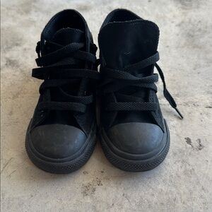Black Kids Sneakers